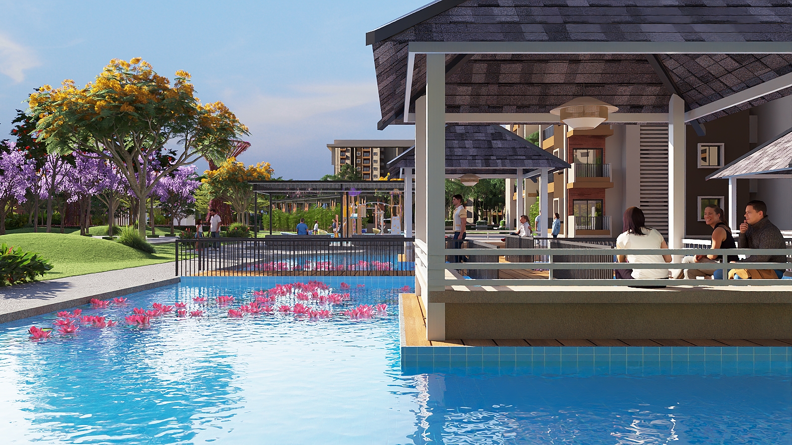 NPS Natures Promise Lotus Pool and Clubhouse Lifestyle Gated Community East Bangalore